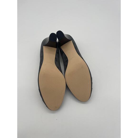 Talbots New Grey Suede Heels (SB#8) - Picture 8 of 14